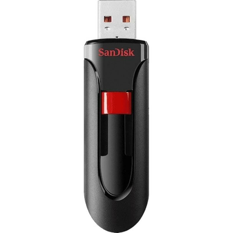 Флеш-накопитель USB3.0 256GB SanDisk Cruzer Glide Black/Red (SDCZ60-256G-B35)