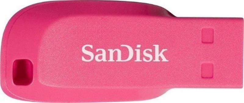 Флеш-накопитель USB 16GB SanDisk Cruzer Blade Pink (SDCZ50C-016G-B35PE)