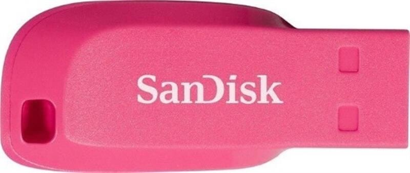 Флеш-накопитель USB 16GB SanDisk Cruzer Blade Pink (SDCZ50C-016G-B35PE)