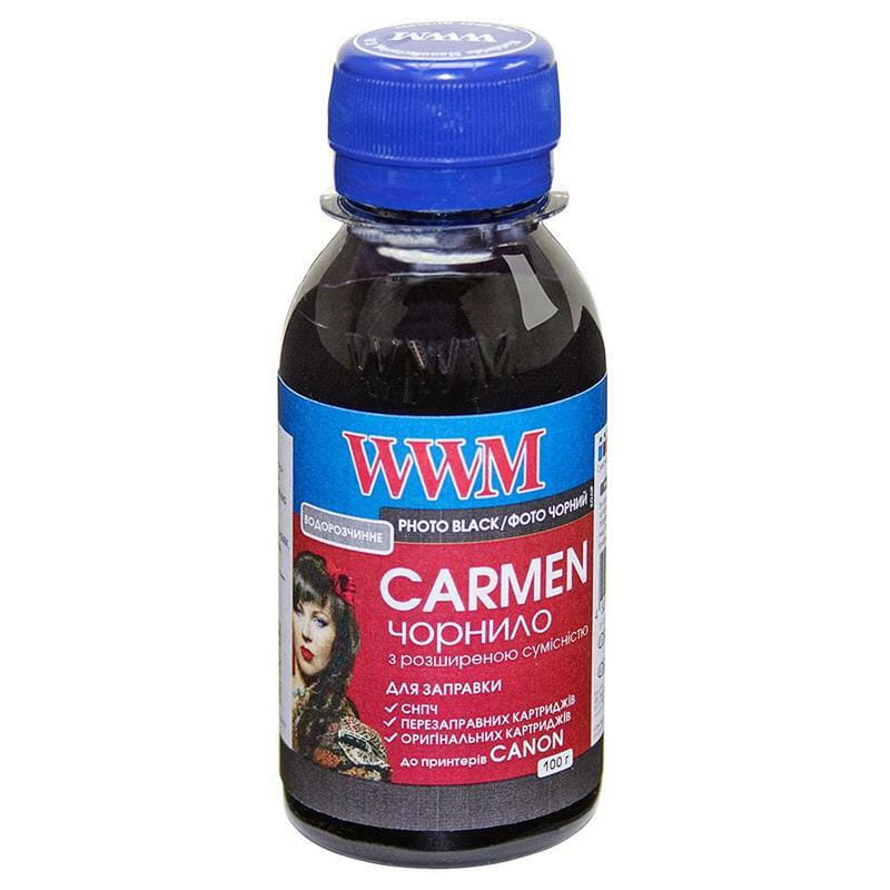 Чернила WWM Canon Universal Carmen Photo Black (CU/PB-2) 100г