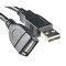 Фото - Кабель PowerPlant (KD00AS1189) USB2.0(AF)-USB2.0(AM), 1.5м, Black | click.ua