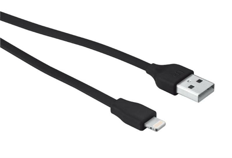 Кабель Trust Urban Flat USB - Lightning 0.2m, Black (20131)