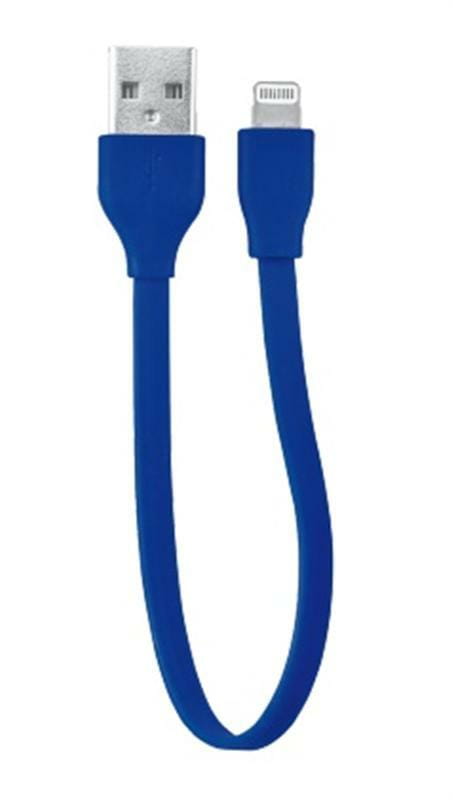 Кабель Trust Urban Flat USB - Lightning 0.2m, Blue (20132)
