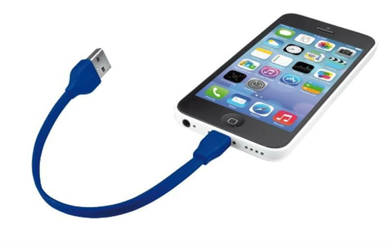 Кабель Trust Urban Flat USB - Lightning 0.2m, Blue (20132)
