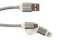 Фото - Кабель PowerPlant Quick Charge 2A 2-в-1 cotton USB 2.0 AM – Lightning/Micro, 2м, Grey (CA910496) | click.ua