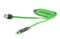 Фото - Кабель PowerPlant Quick Charge Flat USB2.0-MicroUSB-Lightning, 2м Green (CA910502) | click.ua