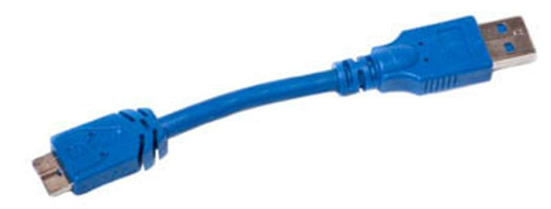 Кабель PowerPlant (KD00AS1229) USB3.0(AM)-MicroUSB3.0(BM), 0.1м, Blue