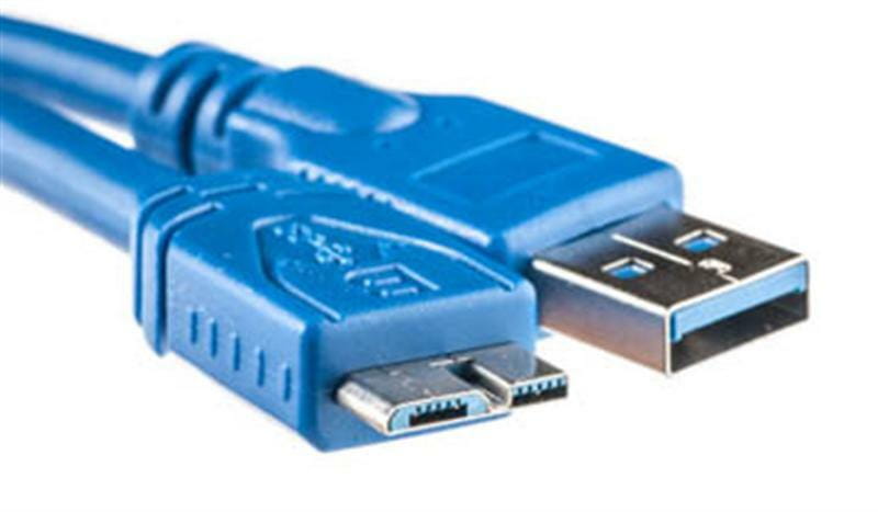 Кабель PowerPlant (KD00AS1229) USB3.0(AM)-MicroUSB3.0(BM), 0.1м, Blue