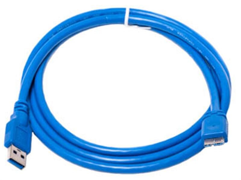 Кабель PowerPlant (KD00AS1231) USB3.0(AM)-MicroUSB3.0(BM), 1.5м, Blue