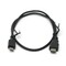 Фото - Кабель PowerPlant (KD00AS1259) USB3.0 Type-C(M)-microUSB(AM), 0.3м, Black | click.ua