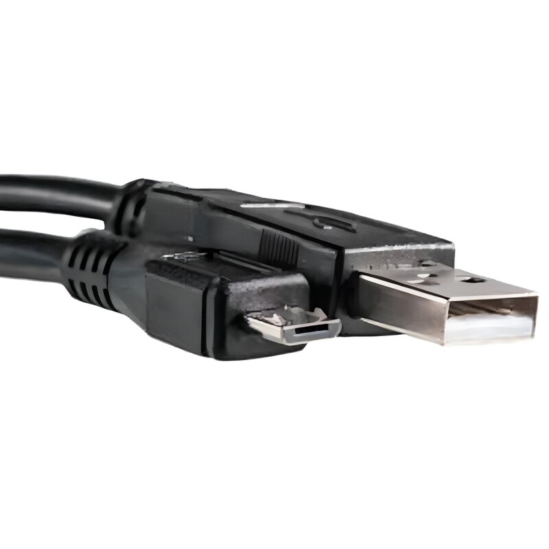 Кабель PowerPlant (KD00AS1218) USB2.0(AM)-MicroUSB(AM), 0.5м, Black