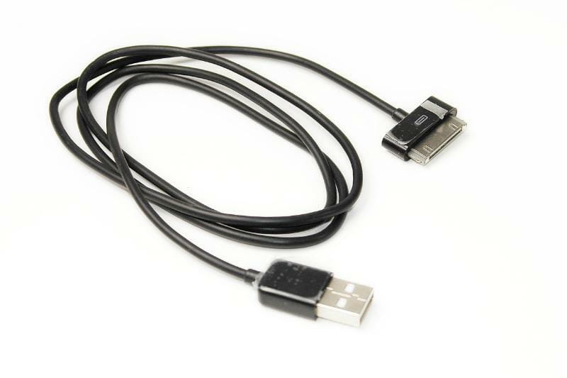 Кабель PowerPlant USB-Apple 30pin, 1м Black (DV00DV4045B)