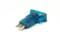 Фото - Перехідник PowerPlant (KD00AS1286) USB2.0(AM)-COM(M), Blue | click.ua