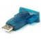 Фото - Перехідник PowerPlant (KD00AS1286) USB2.0(AM)-COM(M), Blue | click.ua