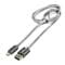 Фото - Кабель PowerPlant USB2.0-Lightning, 1м Grey (KD00AS1288) | click.ua