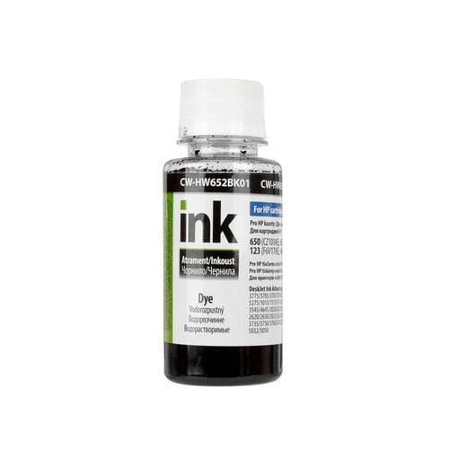 Photos - Inks & Toners ColorWay Чорнило CW HP 650/652/123 (Black)  100мл CW-HW652BK01 (CW-HW652BK01)