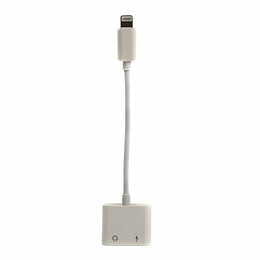 Адаптер PowerPlant Lightning-Audio 3.5 мм-Lightning, 0.1м White (CA910427)