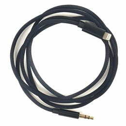 Кабель PowerPlant Lightning-AUX(M), 1.1м Black (CA910533)