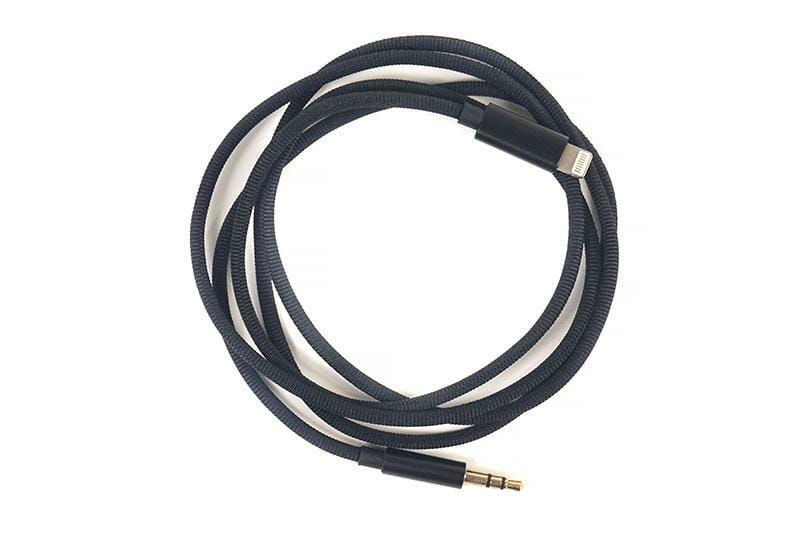 Кабель PowerPlant Lightning-AUX(M), 1.1м Black (CA910533)