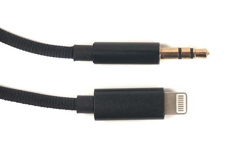 Кабель PowerPlant Lightning-AUX(M), 1.1м Black (CA910533)