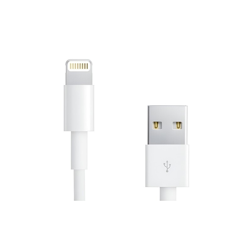 Кабель PowerPlant USB-Lightning, 1м White (DV00DV4042)