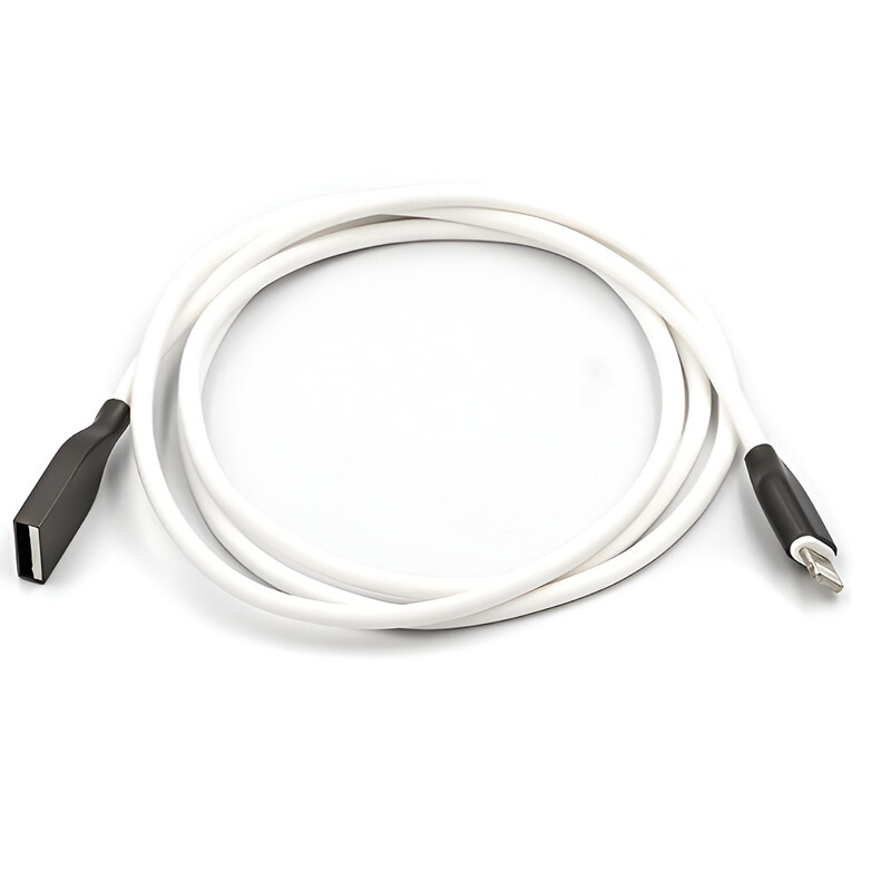 Кабель PowerPlant USB-Lighting, 1м White (CA910724)