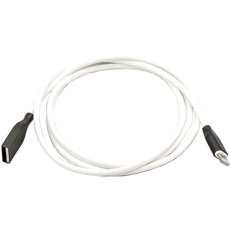 Кабель PowerPlant USB-Lighting, 2м White (CA910755)