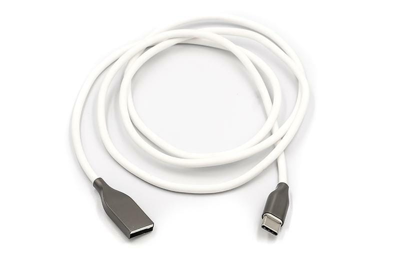 Кабель PowerPlant USB-USB Type-C, 1м White (CA910717)