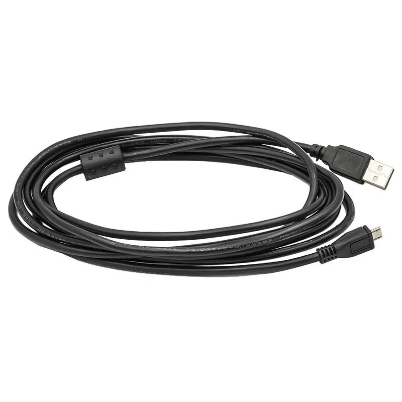 Кабель PowerPlant (CA911011) USB 2.0 AM - Micro USB, 3м, чорний