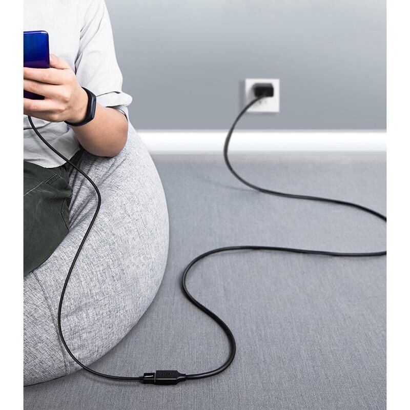 Кабель-удлинитель Ugreen US103 USB - USB (AM-AF), 2 м, Black (10316)