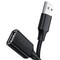Фото - Кабель-удлинитель Ugreen US103 USB - USB (AM-AF), 2 м, Black (10316) | click.ua