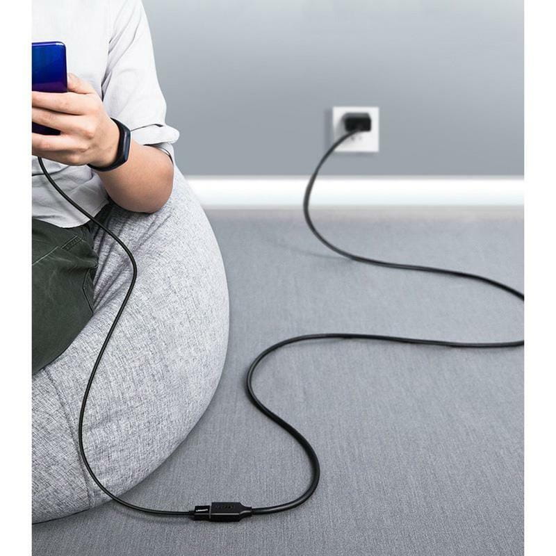 Кабель-удлинитель Ugreen US103 USB - USB (AM-AF), 2 м, Black (10316)