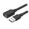 Фото - Кабель-удлинитель Ugreen US103 USB - USB (AM-AF), 2 м, Black (10316) | click.ua