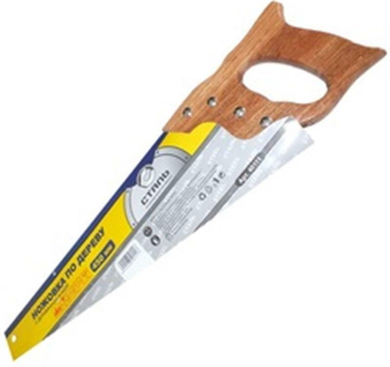 Ножівка Сталь по дереву 450мм (40111)