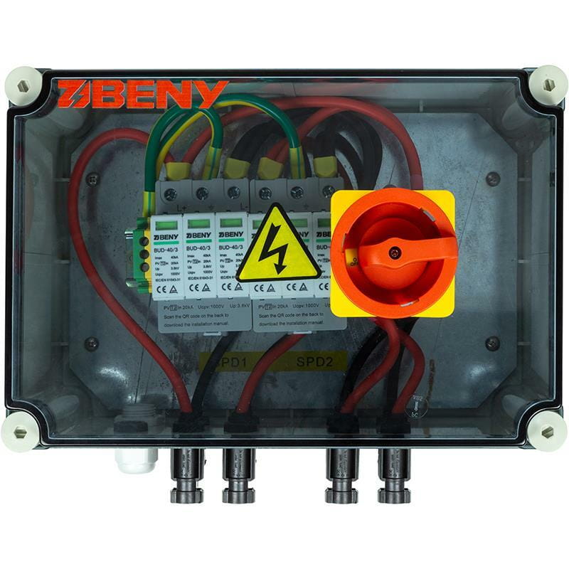 Комунікаційна коробка HiSmart PV, DC 2 входи - 2 виходи, IP66 (NV820139)