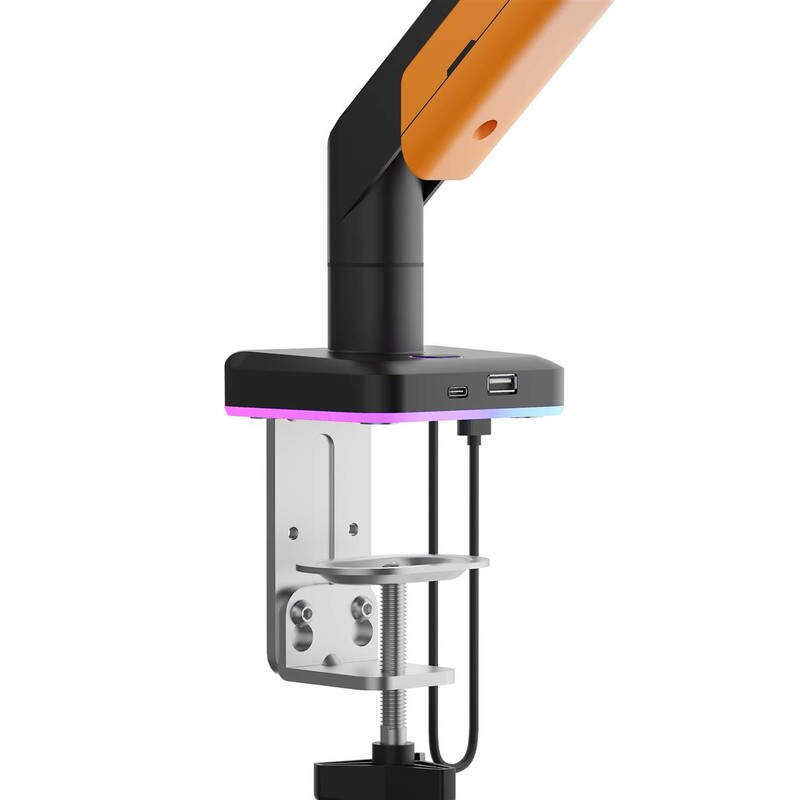 Кронштейн Anda Seat Stealth Pro II RGB 17"-42" Orange (AD-W-A9X-1S-BO) (VESA100х100)