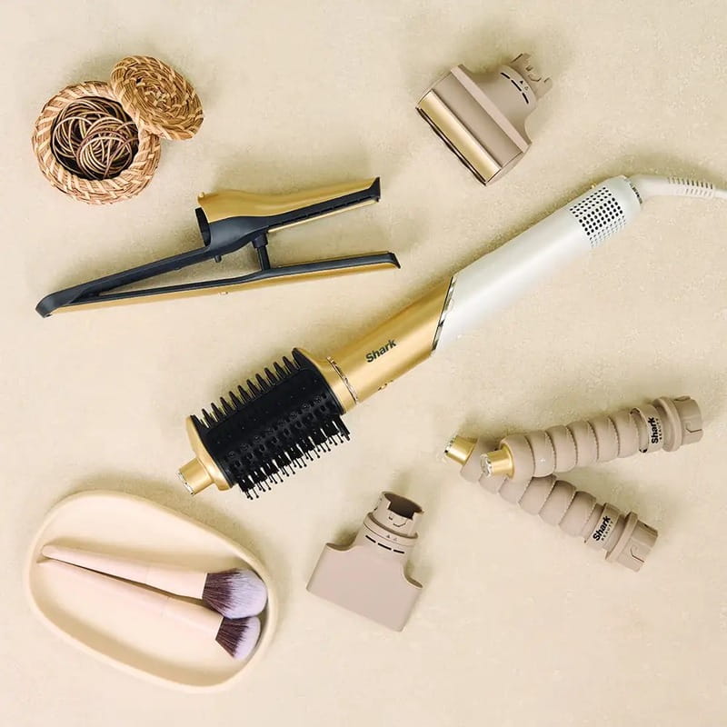 Набір для укладки волосся Shark Glam Sleek Straight Waves & Curls Multi-styler HD6051SEU