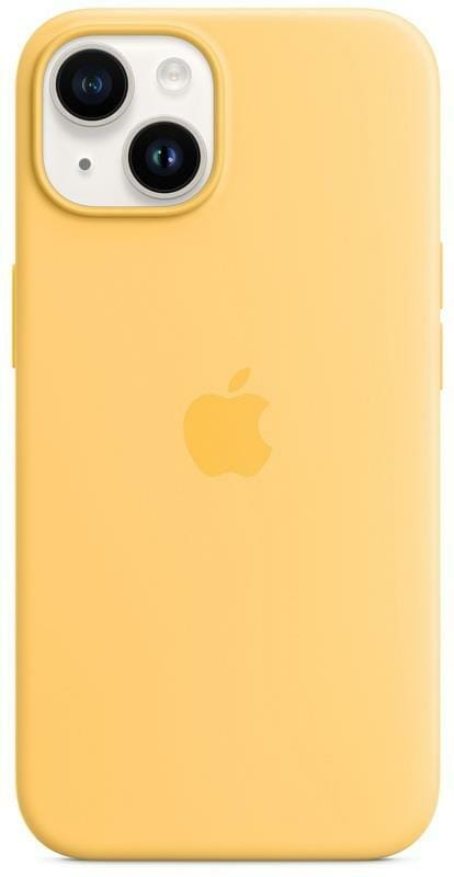 Чохол-накладка Apple Silicone Case with MagSafe для Apple iPhone 14 Sunglow (MPT23ZE/A)
