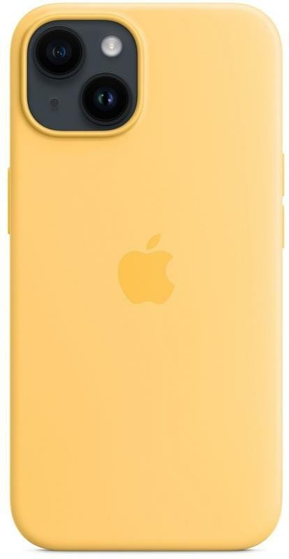 Чохол-накладка Apple Silicone Case with MagSafe для Apple iPhone 14 Sunglow (MPT23ZE/A)