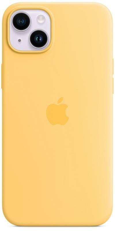 Чохол-накладка Apple Silicone Case with MagSafe для Apple iPhone 14 Plus Sunglow (MPTD3ZE/A)