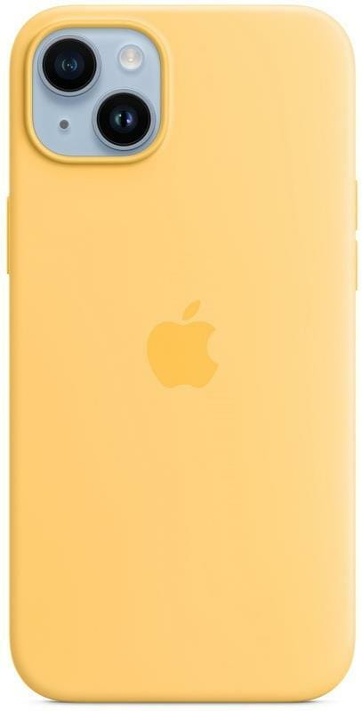 Чохол-накладка Apple Silicone Case with MagSafe для Apple iPhone 14 Plus Sunglow (MPTD3ZE/A)