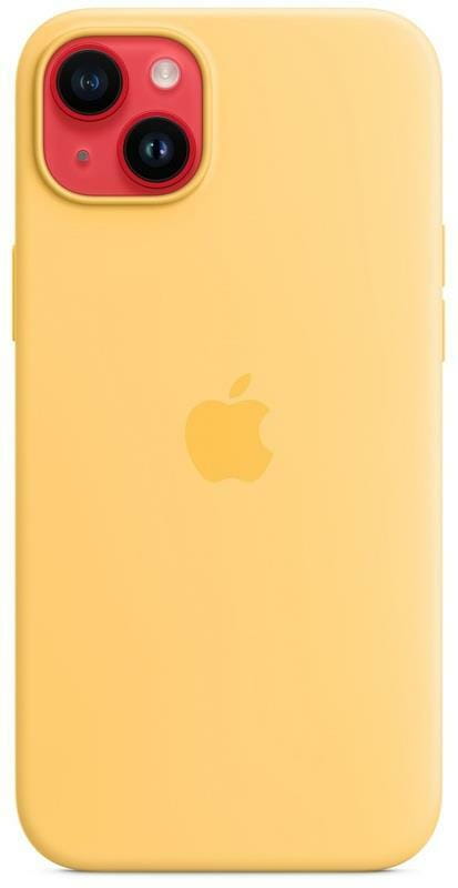 Чохол-накладка Apple Silicone Case with MagSafe для Apple iPhone 14 Plus Sunglow (MPTD3ZE/A)