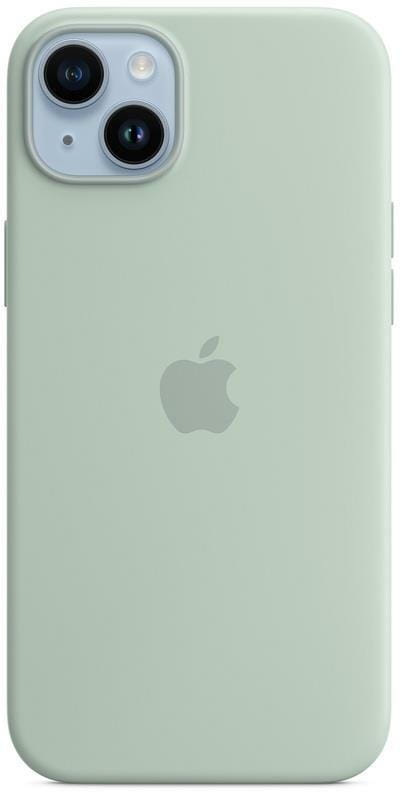 Чохол-накладка Apple Silicone Case with MagSafe для Apple iPhone 14 Plus Succulent (MPTC3ZE/A)