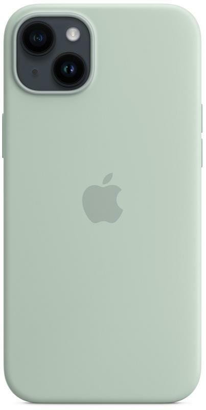 Чохол-накладка Apple Silicone Case with MagSafe для Apple iPhone 14 Plus Succulent (MPTC3ZE/A)