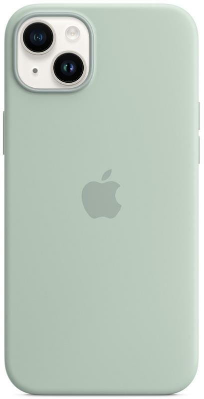 Чохол-накладка Apple Silicone Case with MagSafe для Apple iPhone 14 Plus Succulent (MPTC3ZE/A)