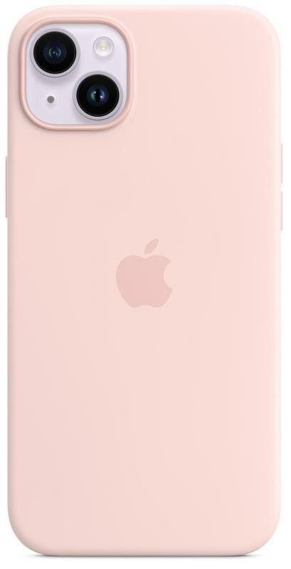 Чохол-накладка Apple Silicone Case with MagSafe для Apple iPhone 14 Plus Chalk Pink (MPT73ZE/A)