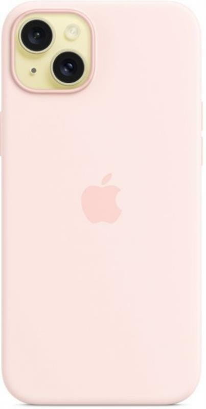 Чохол-накладка Apple Silicone Case with MagSafe для Apple iPhone 15 Plus Light Pink (MT143ZM/A)