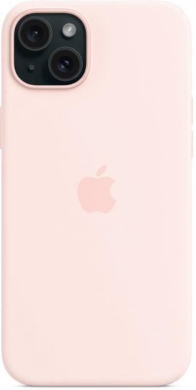 Чохол-накладка Apple Silicone Case with MagSafe для Apple iPhone 15 Plus Light Pink (MT143ZM/A)