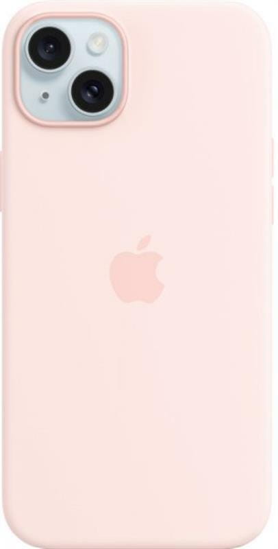 Чохол-накладка Apple Silicone Case with MagSafe для Apple iPhone 15 Plus Light Pink (MT143ZM/A)