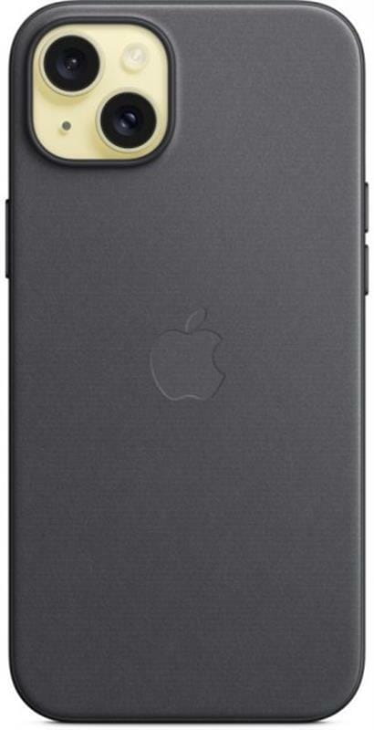 Чохол-накладка Apple FineWoven Case with MagSafe для Apple iPhone 15 Plus Black (MT423ZM/A)